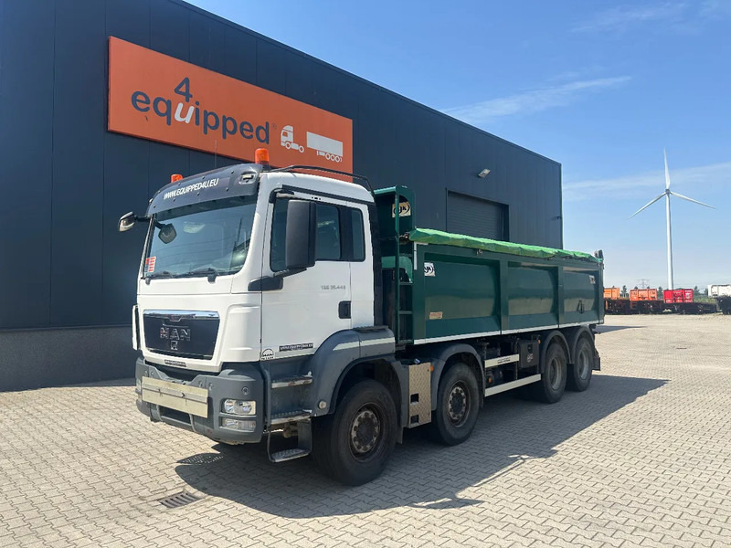 MAN TGS 35.440 AJK HARDOX KIPPER (16.5m3), 8x4, MANUAL, EURO-5, TWIN-STEER, BIG AXLES - Camion benne: photos 2 MAN TGS 35.440 AJK HARDOX KIPPER (16.5m3), 8x4, MANUAL, EURO-5, TWIN-STEER, BIG AXLES - Camion benne: photos 2