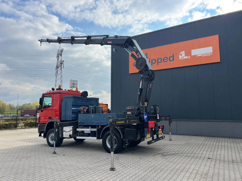 Camion grue Mercedes-Benz Actros 2046 4x4 / FULL SPRING / HIAB 288 EP 5 HIPRO Crane / EURO-5: photos 6