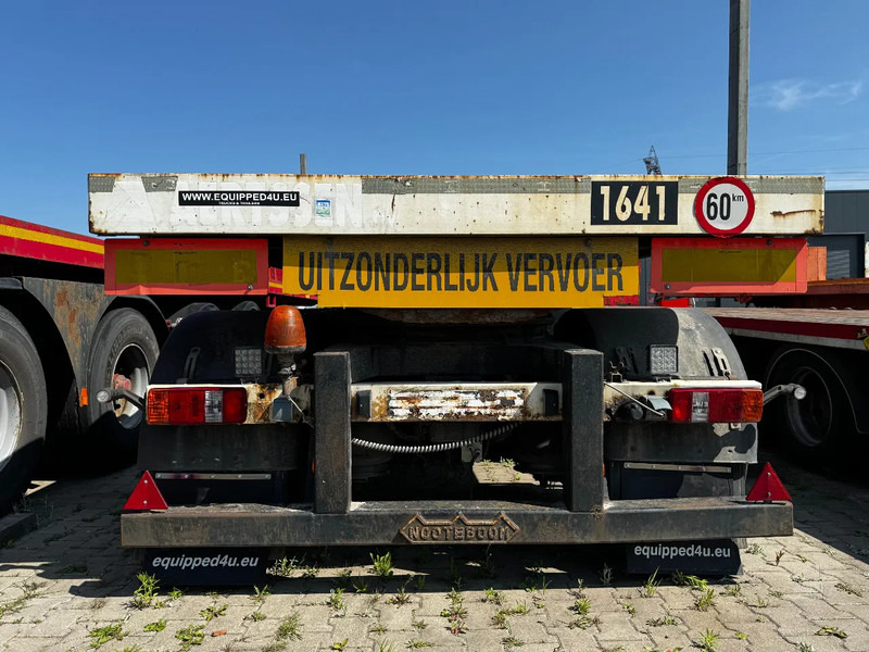 Nooteboom OVB-73-04, 73 tons Ballast trailer, 4 axles, 3 hydraulic steering axles, 75% tyres, MOT 03/2026 - Semi-remorque plateau: photos 4 Nooteboom OVB-73-04, 73 tons Ballast trailer, 4 axles, 3 hydraulic steering axles, 75% tyres, MOT 03/2026 - Semi-remorque plateau: photos 4