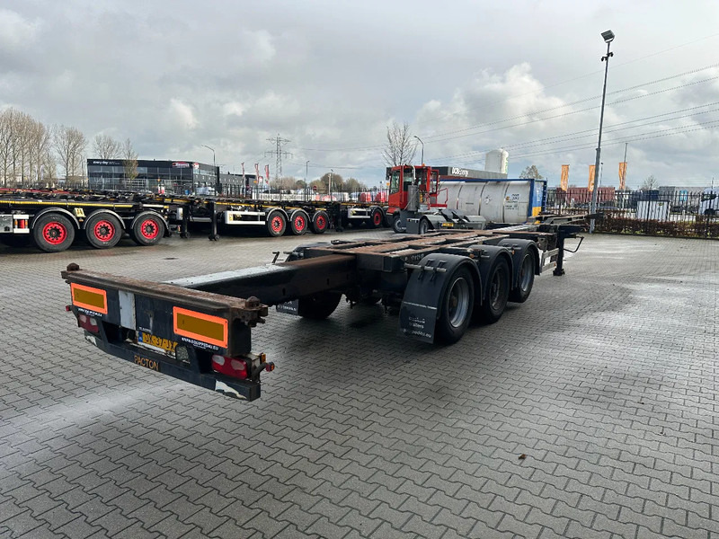 Pacton 45FT HC multi (3x extendable) / liftaxle / BPW drum / NL-chassis - Semi-remorque porte-conteneur/ Caisse mobile: photos 5 Pacton 45FT HC multi (3x extendable) / liftaxle / BPW drum / NL-chassis - Semi-remorque porte-conteneur/ Caisse mobile: photos 5