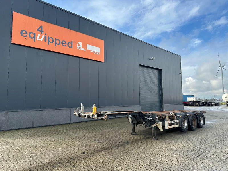 Pacton 45FT HC multi (3x extendable) / liftaxle / BPW drum / NL-chassis - Semi-remorque porte-conteneur/ Caisse mobile: photos 2 Pacton 45FT HC multi (3x extendable) / liftaxle / BPW drum / NL-chassis - Semi-remorque porte-conteneur/ Caisse mobile: photos 2
