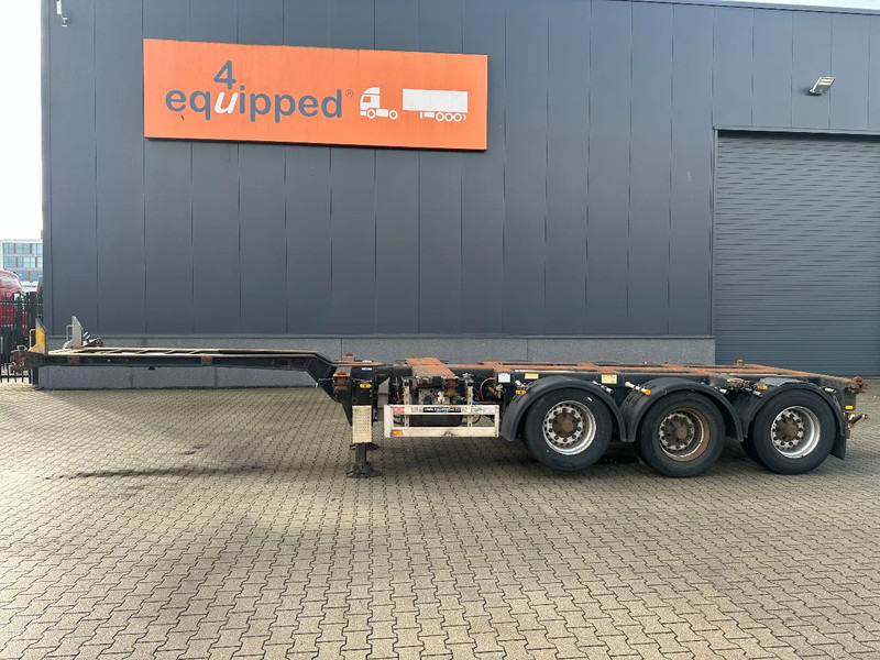 Pacton 45FT HC multi (3x extendable) / liftaxle / BPW drum / NL-chassis - Semi-remorque porte-conteneur/ Caisse mobile: photos 4 Pacton 45FT HC multi (3x extendable) / liftaxle / BPW drum / NL-chassis - Semi-remorque porte-conteneur/ Caisse mobile: photos 4