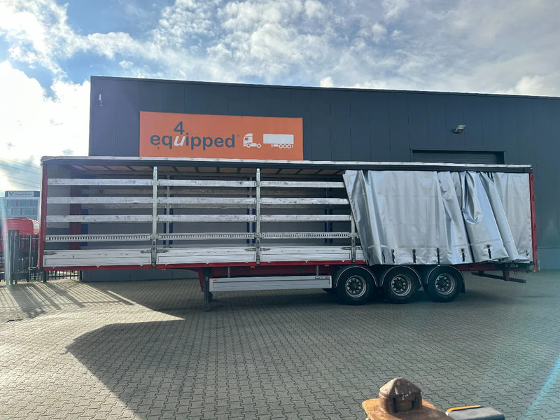 Pacton nieuwe zeilen /alu zijborden + planken / hardhouten vloer / NL-trailer / APK: 09-2026 - Semi-remorque rideaux coulissants: photos 3 Pacton nieuwe zeilen /alu zijborden + planken / hardhouten vloer / NL-trailer / APK: 09-2026 - Semi-remorque rideaux coulissants: photos 3