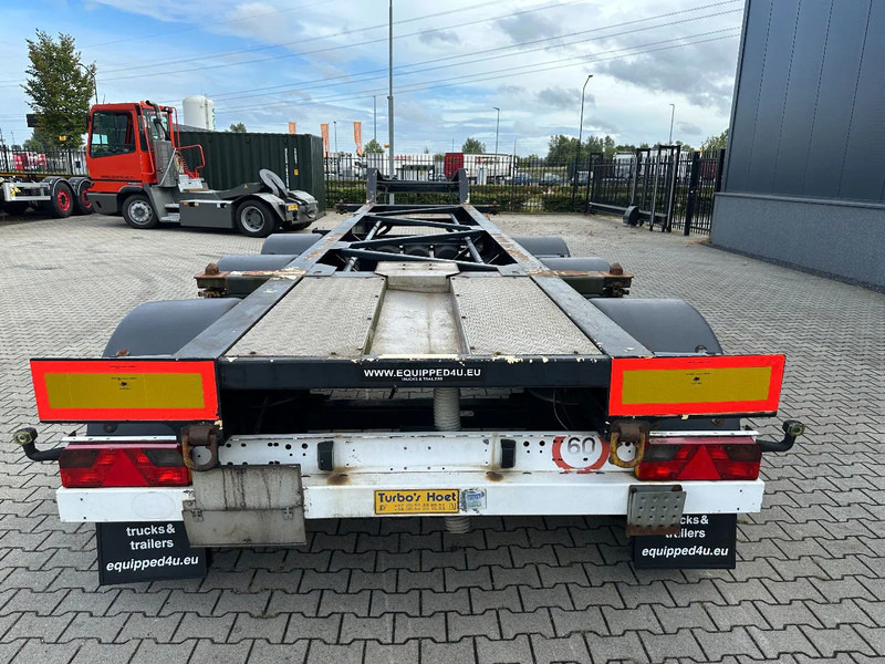 TURBOS HOET Turbo's Hoet 20FT HC GOOSENECK ADR CHASSIS / BPW + DISC / ADR (FL, AT, OX) / NL-trailer / APK / 2x available - Semi-remorque porte-conteneur/ Caisse mobile: photos 4 TURBOS HOET Turbo's Hoet 20FT HC GOOSENECK ADR CHASSIS / BPW + DISC / ADR (FL, AT, OX) / NL-trailer / APK / 2x available - Semi-remorque porte-conteneur/ Caisse mobile: photos 4