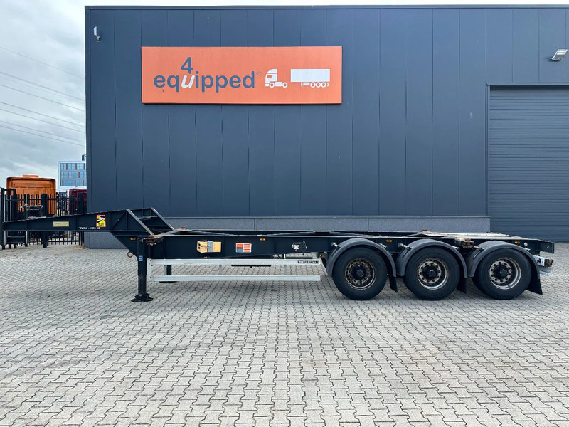 TURBOS HOET Turbo's Hoet 20FT HC GOOSENECK ADR CHASSIS / BPW + DISC / ADR (FL, AT, OX) / NL-trailer / APK / 2x available - Semi-remorque porte-conteneur/ Caisse mobile: photos 2 TURBOS HOET Turbo's Hoet 20FT HC GOOSENECK ADR CHASSIS / BPW + DISC / ADR (FL, AT, OX) / NL-trailer / APK / 2x available - Semi-remorque porte-conteneur/ Caisse mobile: photos 2