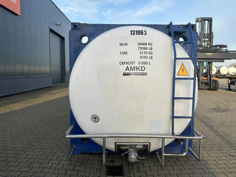 UBH Universal Bulk Handling 20 FT SWAP BODY 31.345L UN Portable T7 valid 5Y test: 04/2028 - Cuve de stockage: photos 2 UBH Universal Bulk Handling 20 FT SWAP BODY 31.345L UN Portable T7 valid 5Y test: 04/2028 - Cuve de stockage: photos 2