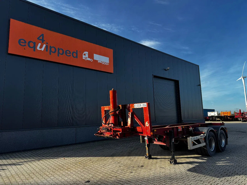 Van Hool 2 AXLE 20FT TIPPING-CHASSIS / TWIN-TIRES / BPW + DRUM / ALCOA / NL-trailer / APK - Semi-remorque porte-conteneur/ Caisse mobile: photos 1 Van Hool 2 AXLE 20FT TIPPING-CHASSIS / TWIN-TIRES / BPW + DRUM / ALCOA / NL-trailer / APK - Semi-remorque porte-conteneur/ Caisse mobile: photos 1
