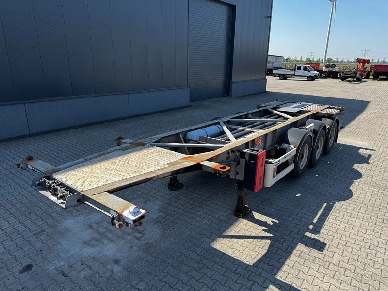 Van Hool 20FT/30FT, ADR (EX/II, EX/III, FL, AT), BPW + drum, ALCOA, galvanized, liftaxle, NL-Chassis, 80% tyres - Semi-remorque porte-conteneur/ Caisse mobile: photos 2 Van Hool 20FT/30FT, ADR (EX/II, EX/III, FL, AT), BPW + drum, ALCOA, galvanized, liftaxle, NL-Chassis, 80% tyres - Semi-remorque porte-conteneur/ Caisse mobile: photos 2