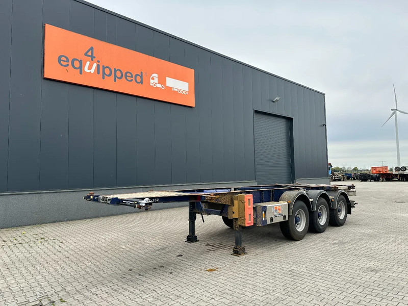 Van Hool 20FT/30FT, ADR (EX/II, EX/III, FL, AT), BPW + drum, ALCOA, galvanized, liftaxle, NL-Chassis - Semi-remorque porte-conteneur/ Caisse mobile: photos 1 Van Hool 20FT/30FT, ADR (EX/II, EX/III, FL, AT), BPW + drum, ALCOA, galvanized, liftaxle, NL-Chassis - Semi-remorque porte-conteneur/ Caisse mobile: photos 1