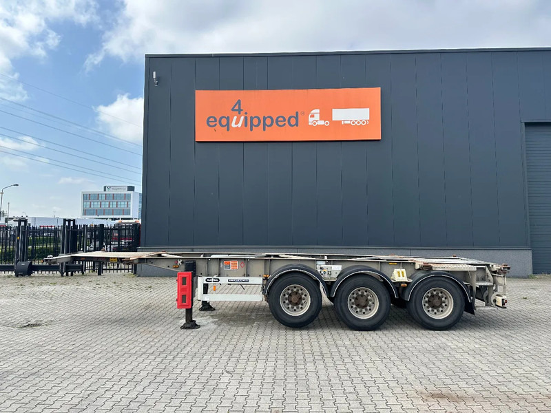 Van Hool 20FT/30FT, ADR (EX/II, EX/III, FL, AT), BPW + drum, ALCOA, galvanized, liftaxle, NL-Chassis - Semi-remorque porte-conteneur/ Caisse mobile: photos 2 Van Hool 20FT/30FT, ADR (EX/II, EX/III, FL, AT), BPW + drum, ALCOA, galvanized, liftaxle, NL-Chassis - Semi-remorque porte-conteneur/ Caisse mobile: photos 2