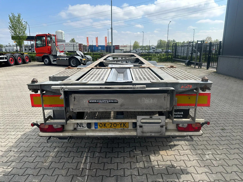 Van Hool 20FT ADR (EX/II, EX/III, FL, AT), BPW + drumbrakes, 2 liftaxles, galvanized, ALCOA, NL-Chassis - Semi-remorque porte-conteneur/ Caisse mobile: photos 4 Van Hool 20FT ADR (EX/II, EX/III, FL, AT), BPW + drumbrakes, 2 liftaxles, galvanized, ALCOA, NL-Chassis - Semi-remorque porte-conteneur/ Caisse mobile: photos 4