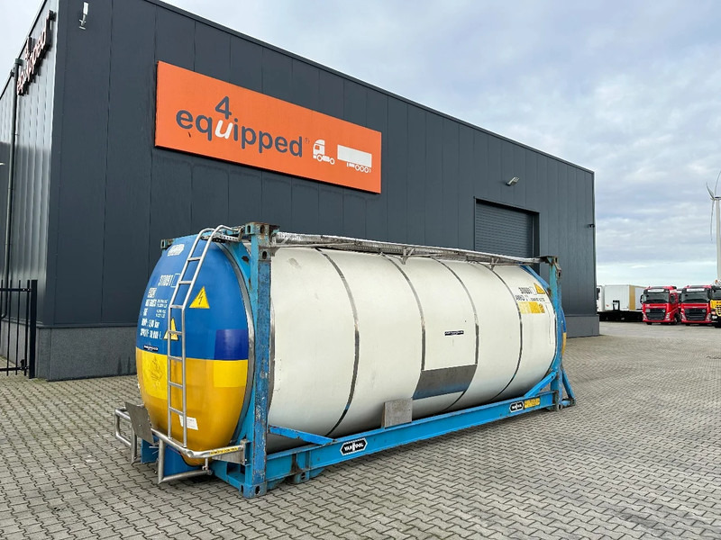 Van Hool 20FT SWAPBODY 30.800L, UN PORTABLE, T7, 2,5Y inspection: 11/2025 - Cuve de stockage: photos 1 Van Hool 20FT SWAPBODY 30.800L, UN PORTABLE, T7, 2,5Y inspection: 11/2025 - Cuve de stockage: photos 1
