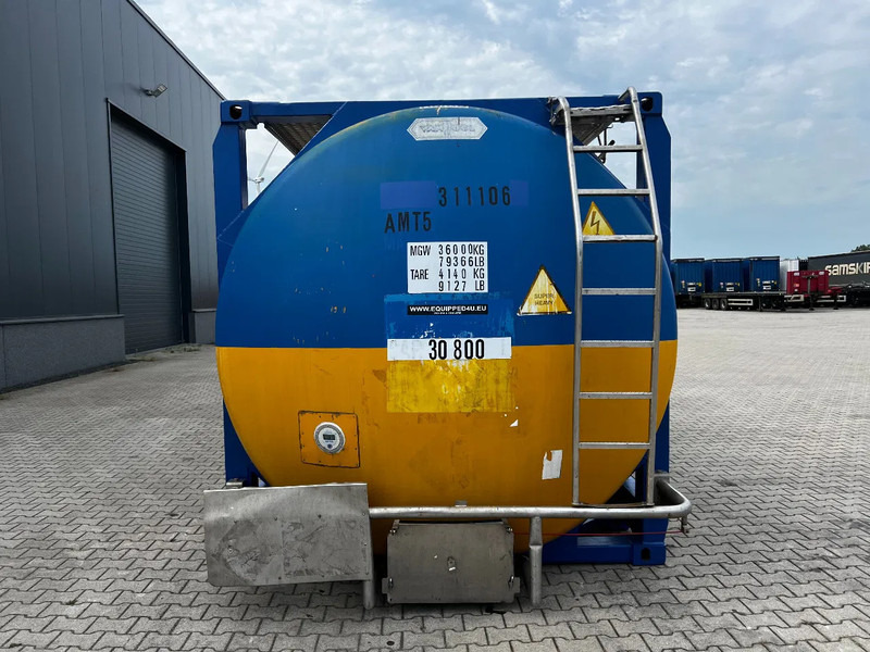 Van Hool 20FT SWAPBODY 30.800L, UN PORTABLE, T7, 5Y ADR- + CSC inspection: 02/2026 - Cuve de stockage: photos 4 Van Hool 20FT SWAPBODY 30.800L, UN PORTABLE, T7, 5Y ADR- + CSC inspection: 02/2026 - Cuve de stockage: photos 4