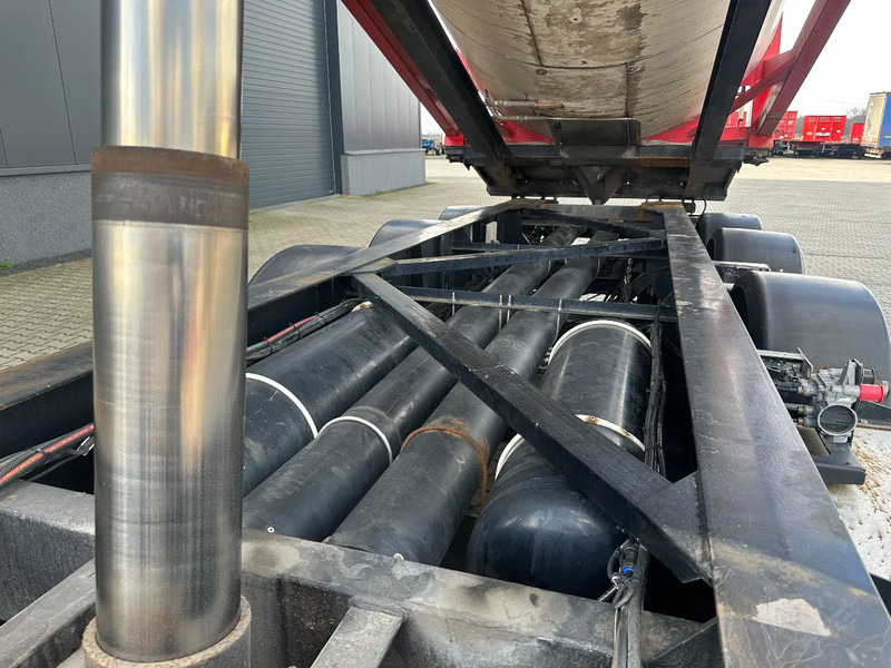 Semi-remorque porte-conteneur/ Caisse mobile Van Hool 20FT Tipping-chassis, ADR (EX/II, EX/III, FL, AT), SAF, 2 liftaxles: photos 12