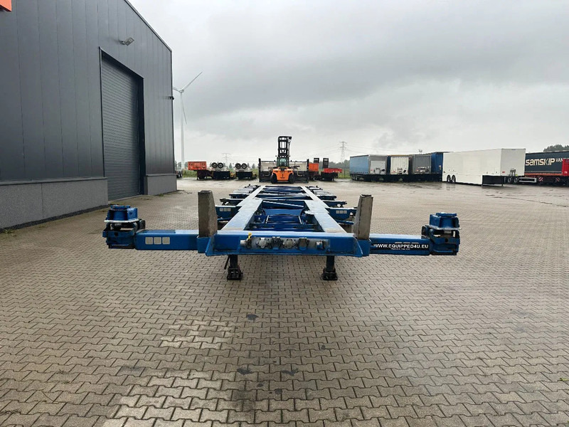 Van Hool 40FT HC-chassis, DISCBRAKES, liftaxle, extendable - Semi-remorque porte-conteneur/ Caisse mobile: photos 5 Van Hool 40FT HC-chassis, DISCBRAKES, liftaxle, extendable - Semi-remorque porte-conteneur/ Caisse mobile: photos 5