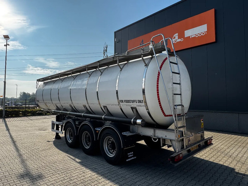 Van Hool FOOD / RVS chassis / 5.860KG/ 29.500L / 1-COMP / 1 -BAFFLE / DISC/ NL / TYRES 80 pct / APK - Semi-remorque citerne: photos 3 Van Hool FOOD / RVS chassis / 5.860KG/ 29.500L / 1-COMP / 1 -BAFFLE / DISC/ NL / TYRES 80 pct / APK - Semi-remorque citerne: photos 3