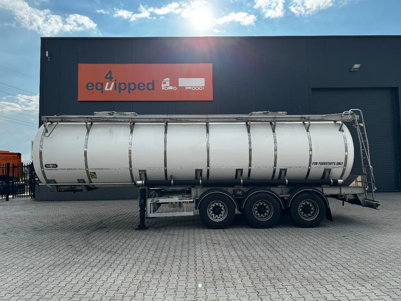 Van Hool FOOD / RVS chassis / empty weight 5.860kg / 29.500L / 1-COMP / 1 -BAFFLE / DISC / NL / APK - Semi-remorque citerne: photos 2 Van Hool FOOD / RVS chassis / empty weight 5.860kg / 29.500L / 1-COMP / 1 -BAFFLE / DISC / NL / APK - Semi-remorque citerne: photos 2