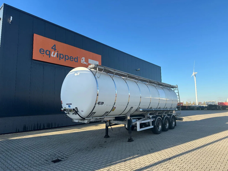 Van Hool LEBENSMITTEL / 39.000L / 3-KAMMER / INOX / NL-Auflieger / APK: 05/2026 - Semi-remorque citerne: photos 1 Van Hool LEBENSMITTEL / 39.000L / 3-KAMMER / INOX / NL-Auflieger / APK: 05/2026 - Semi-remorque citerne: photos 1