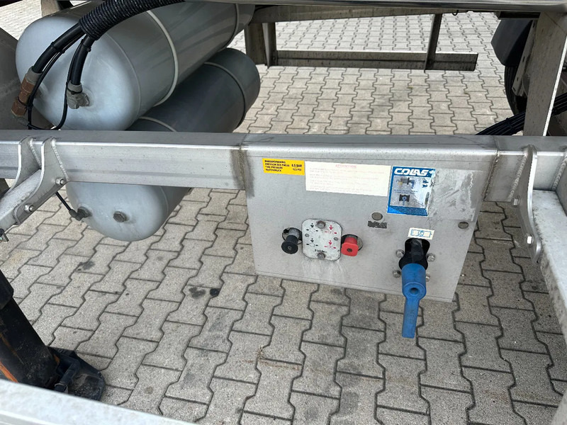 Semi-remorque citerne pour transport de la nourriture Van Hool LEBENSMITTEL / RVS Rahmen / Leergewicht: 5.860kg / 29.500L / 1-Kammer+ 1 Schwallwand / Scheibebremse / NL / APK: photos 16