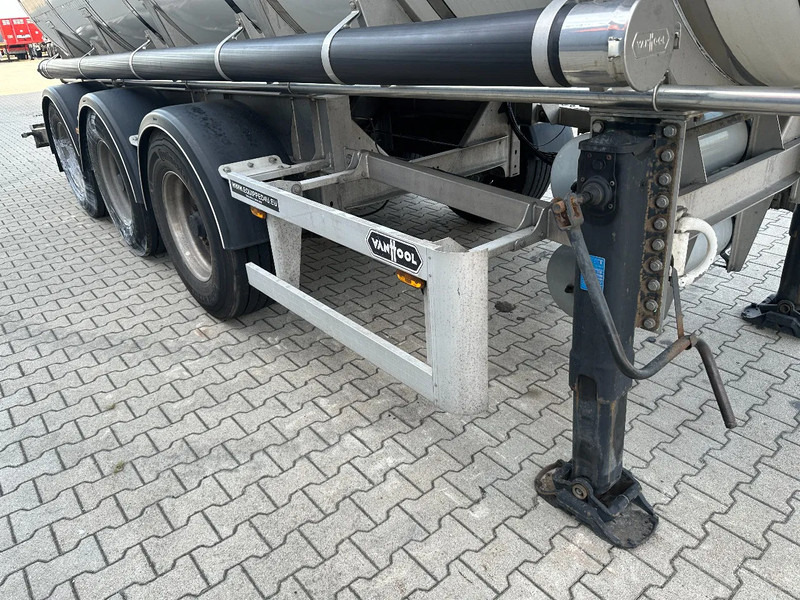Semi-remorque citerne pour transport de la nourriture Van Hool LEBENSMITTEL / RVS Rahmen / Leergewicht: 5.860kg / 29.500L / 1-Kammer+ 1 Schwallwand / Scheibebremse / NL / APK: photos 20