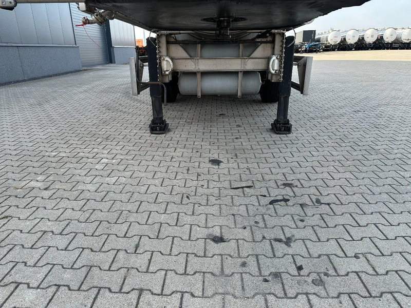 Semi-remorque citerne pour transport de la nourriture Van Hool LEBENSMITTEL / RVS Rahmen / Leergewicht: 5.860kg / 29.500L / 1-Kammer+ 1 Schwallwand / Scheibebremse / NL / APK: photos 12