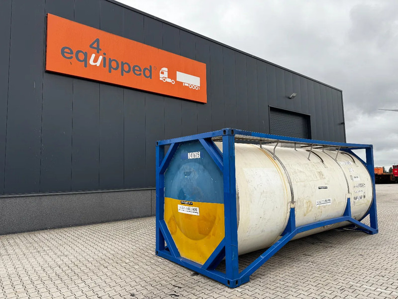 Welfit Oddy 24.0500L / 1-COMP, 20FT ISO, UN PORTABLE T11, NEW 5Y- + CSC inspection: 04-2028 - Cuve de stockage: photos 1 Welfit Oddy 24.0500L / 1-COMP, 20FT ISO, UN PORTABLE T11, NEW 5Y- + CSC inspection: 04-2028 - Cuve de stockage: photos 1