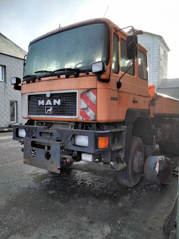 MAN 19.342 FAK 4x4 - Camion benne: photos 3 MAN 19.342 FAK 4x4 - Camion benne: photos 3