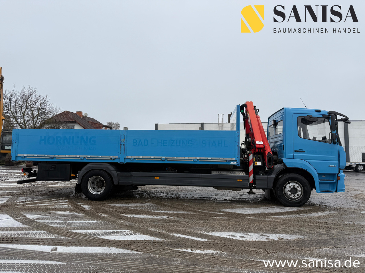 MERCEDES-BENZ Atego 1524/Palfinger PK 9.501/Funk - Camion plateau, Camion grue: photos 2 MERCEDES-BENZ Atego 1524/Palfinger PK 9.501/Funk - Camion plateau, Camion grue: photos 2