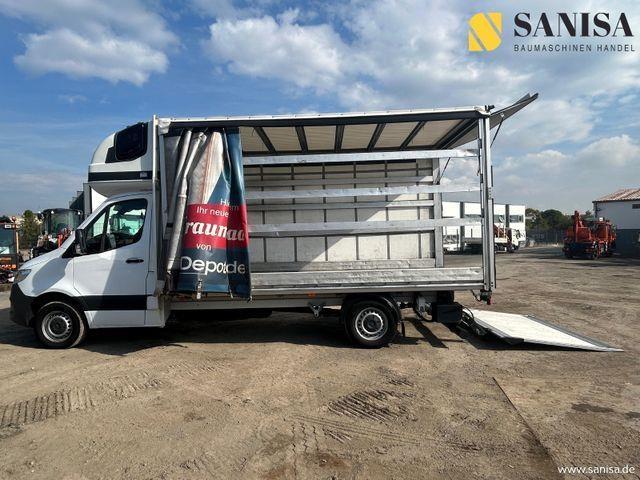 Camion à rideaux coulissants Mercedes-Benz Sprinter 317/LBW/Schlafkabine/Euro 6D: photos 9 Camion à rideaux coulissants Mercedes-Benz Sprinter 317/LBW/Schlafkabine/Euro 6D: photos 9