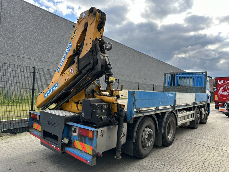 DAF CF 85.360 8x2 PLATFORM + CRANE EFFER 165-3S - MANUAL GEARBOX ZF - EURO 5 - BE TRUCK - Camion grue: photos 3 DAF CF 85.360 8x2 PLATFORM + CRANE EFFER 165-3S - MANUAL GEARBOX ZF - EURO 5 - BE TRUCK - Camion grue: photos 3