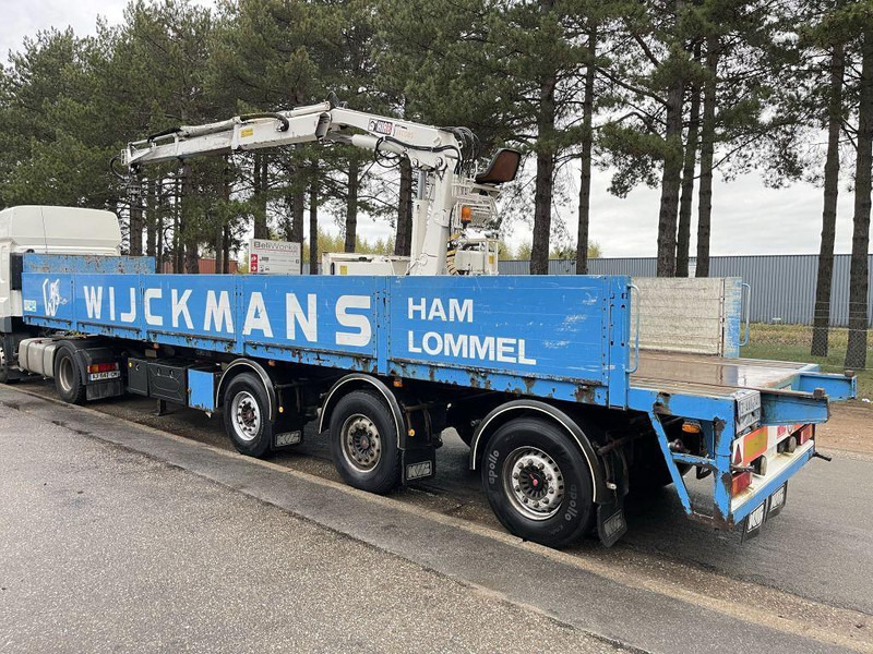 Kwb STEENOPLEGGER KRAAN HIAB R130-F2 - 2x EXT + ROTATOR - 2x STUURASSEN - SCHIJFREMMEN - SAF ASSEN - Semi-remorque plateau: photos 2 Kwb STEENOPLEGGER KRAAN HIAB R130-F2 - 2x EXT + ROTATOR - 2x STUURASSEN - SCHIJFREMMEN - SAF ASSEN - Semi-remorque plateau: photos 2