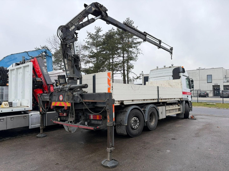 Mercedes-Benz ACTROS 2544 6x2 MP2 + CRANE ATLAS 165.2E (3x HYDR) - RADIO - *FULL AIR* - LIFT + STEERING AXLE - *299.000km* - PLATFORM 6m50 - Camion grue: photos 4 Mercedes-Benz ACTROS 2544 6x2 MP2 + CRANE ATLAS 165.2E (3x HYDR) - RADIO - *FULL AIR* - LIFT + STEERING AXLE - *299.000km* - PLATFORM 6m50 - Camion grue: photos 4