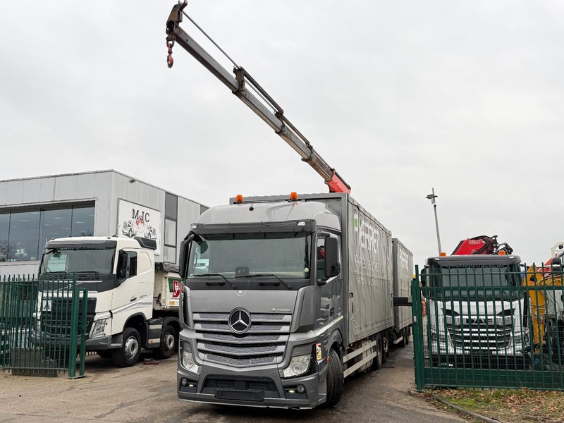 Mercedes-Benz ACTROS 2645 6x2 105m³ JUMBO + CRANE PALFINGER PK19001 (4x) - RETARDER - RADIO - *FULL AIR* - FRIGO - EURO 6 - SAF AS - BELGIAN TRUCK - Camion grue: photos 4 Mercedes-Benz ACTROS 2645 6x2 105m³ JUMBO + CRANE PALFINGER PK19001 (4x) - RETARDER - RADIO - *FULL AIR* - FRIGO - EURO 6 - SAF AS - BELGIAN TRUCK - Camion grue: photos 4