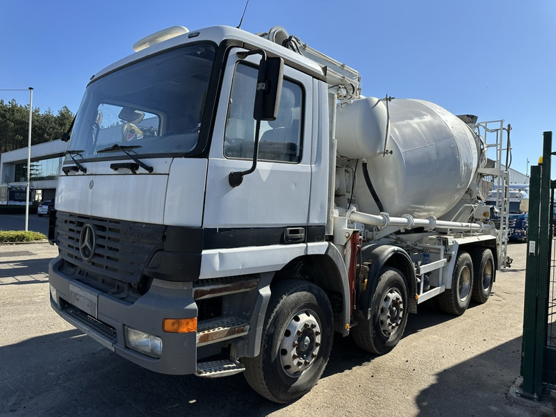 Mercedes-Benz ACTROS 3235 8x4 PUMI SCHWING - MIXER + PUMP - STEEL SPRING / HUB REDUCTION - AP ACHSEN - Camion pompe: photos 2 Mercedes-Benz ACTROS 3235 8x4 PUMI SCHWING - MIXER + PUMP - STEEL SPRING / HUB REDUCTION - AP ACHSEN - Camion pompe: photos 2