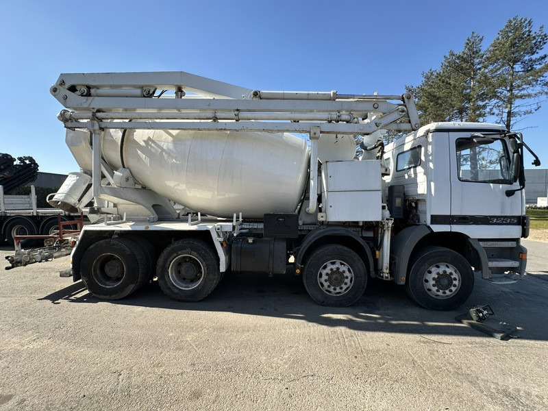 Mercedes-Benz ACTROS 3235 8x4 PUMI SCHWING - MIXER + PUMP - STEEL SPRING / HUB REDUCTION - AP ACHSEN - Camion pompe: photos 3 Mercedes-Benz ACTROS 3235 8x4 PUMI SCHWING - MIXER + PUMP - STEEL SPRING / HUB REDUCTION - AP ACHSEN - Camion pompe: photos 3