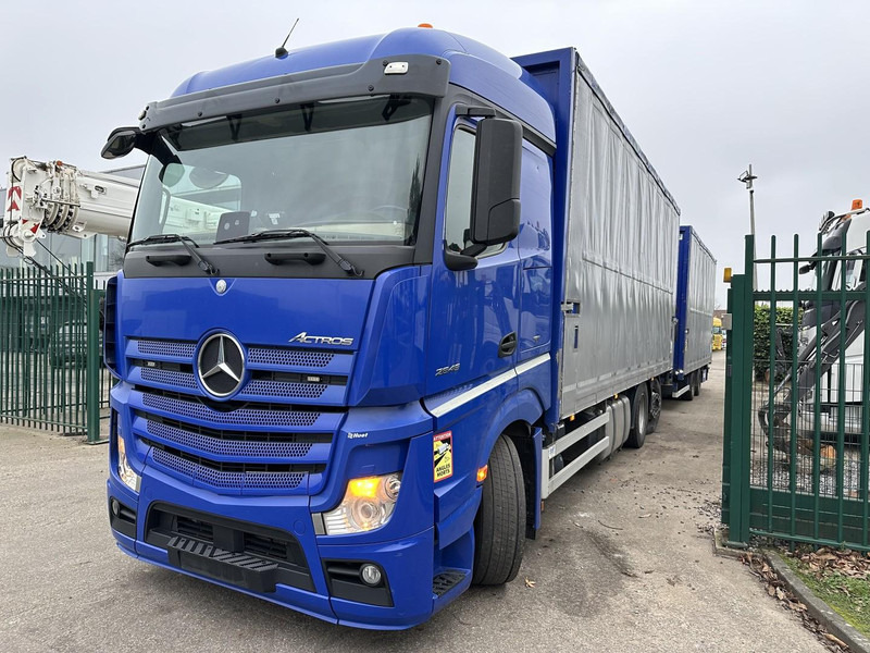 Mercedes-Benz Actros 2645 6x2 105m³ JUMBO + RETARDER + KRAN PALFINGER PK 19.001 SLD (4x) + RADIO - *FULL AIR* - FRIGO - EURO 6 - SAF AXLES - BELGIAN TRUCK - Camion fourgon, Camion grue: photos 3 Mercedes-Benz Actros 2645 6x2 105m³ JUMBO + RETARDER + KRAN PALFINGER PK 19.001 SLD (4x) + RADIO - *FULL AIR* - FRIGO - EURO 6 - SAF AXLES - BELGIAN TRUCK - Camion fourgon, Camion grue: photos 3