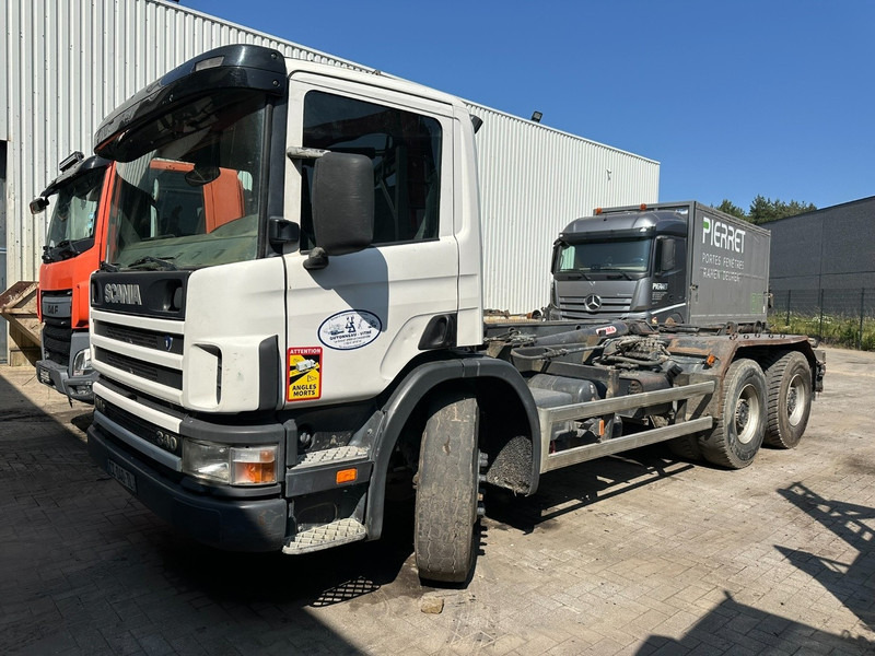 Scania 114C-340 6x4 HOOKLIFT 20T GANCHO - SPRING / BALLESTAS - MANUAL - EURO 3 - FR TRUCK - Camion ampliroll: photos 2 Scania 114C-340 6x4 HOOKLIFT 20T GANCHO - SPRING / BALLESTAS - MANUAL - EURO 3 - FR TRUCK - Camion ampliroll: photos 2