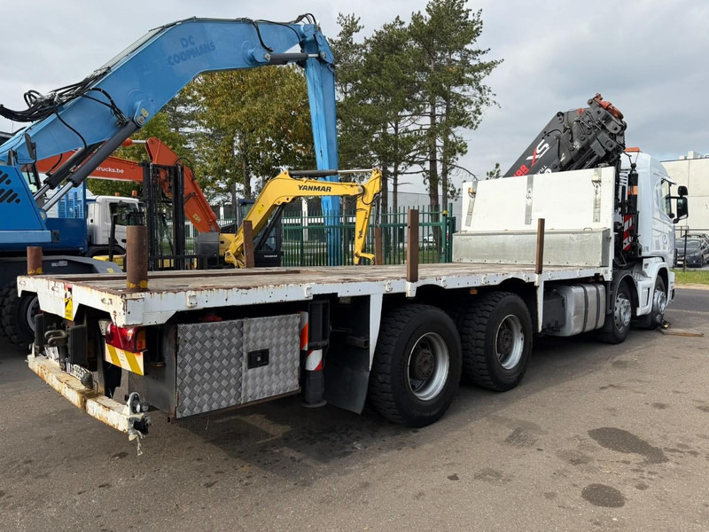 Scania 114C-380 8x4 + CRANE HIAB 700 E-5 - PLATFORM 6m80 + TWISTLOCKS - MANUAL - RETARDER - STEEL SPRING / BIG AXLE HUB REDUCTION - AP ACHSEN - Camion grue: photos 4 Scania 114C-380 8x4 + CRANE HIAB 700 E-5 - PLATFORM 6m80 + TWISTLOCKS - MANUAL - RETARDER - STEEL SPRING / BIG AXLE HUB REDUCTION - AP ACHSEN - Camion grue: photos 4