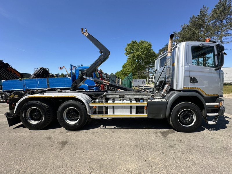 Scania G450 6x4 HAAKSYSTEEM AJK 20T - 5760mm - 3m90 WB - BLADVERING / NAAFREDUCTIE - EURO 6 - BE TRUCK - Camion ampliroll: photos 4 Scania G450 6x4 HAAKSYSTEEM AJK 20T - 5760mm - 3m90 WB - BLADVERING / NAAFREDUCTIE - EURO 6 - BE TRUCK - Camion ampliroll: photos 4