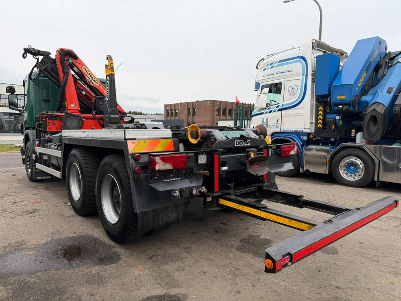 Camion ampliroll, Camion grue Scania P400 6x4 HOOKLIFT + CRANE PALFINGER PK9001 EH - RETARDER - 5/6F + ROTATOR + RADIO - WB 3m90 - EURO 5 - HUB REDUCTION / SPRING - BE TRUCK: photos 14 Camion ampliroll, Camion grue Scania P400 6x4 HOOKLIFT + CRANE PALFINGER PK9001 EH - RETARDER - 5/6F + ROTATOR + RADIO - WB 3m90 - EURO 5 - HUB REDUCTION / SPRING - BE TRUCK: photos 14