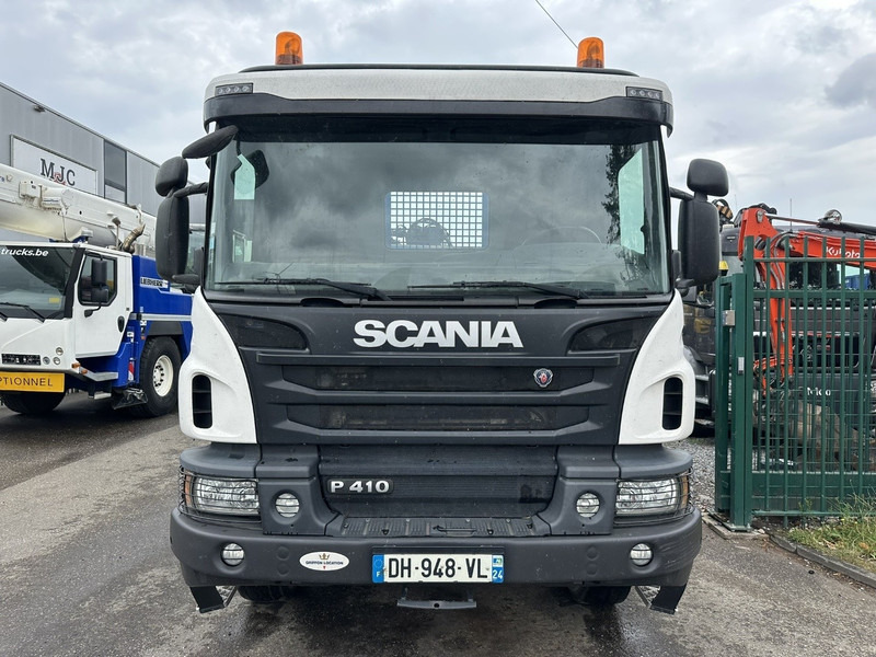 Scania P410 6x4 + CRANE HIAB 166 ES-4 - RETARDER - ROTATOR - PLATFORM 6m80 - BIG AXLES HUB REDUCTION - STEEL SPRING - Camion grue: photos 3 Scania P410 6x4 + CRANE HIAB 166 ES-4 - RETARDER - ROTATOR - PLATFORM 6m80 - BIG AXLES HUB REDUCTION - STEEL SPRING - Camion grue: photos 3