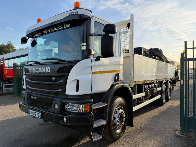 Scania P410 6x4 + CRANE HIAB X-HIDUO 188 ES-4 - RETARDER - ROTATOR - PLATFORM 6m80 - BIG AXLES HUB REDUCTION - STEEL SPRING - TUV 05/2026 - Camion grue: photos 3 Scania P410 6x4 + CRANE HIAB X-HIDUO 188 ES-4 - RETARDER - ROTATOR - PLATFORM 6m80 - BIG AXLES HUB REDUCTION - STEEL SPRING - TUV 05/2026 - Camion grue: photos 3