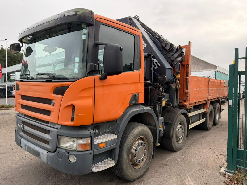 Scania P420 8X4 + (25m) CRANE HIAB 422 E-5 HIPRO + JIB 100X-4 - RETARDER - *284.000km* - MANUAL - STEEL SPRING - EURO 3 - BE TRUCK - Camion grue: photos 4 Scania P420 8X4 + (25m) CRANE HIAB 422 E-5 HIPRO + JIB 100X-4 - RETARDER - *284.000km* - MANUAL - STEEL SPRING - EURO 3 - BE TRUCK - Camion grue: photos 4