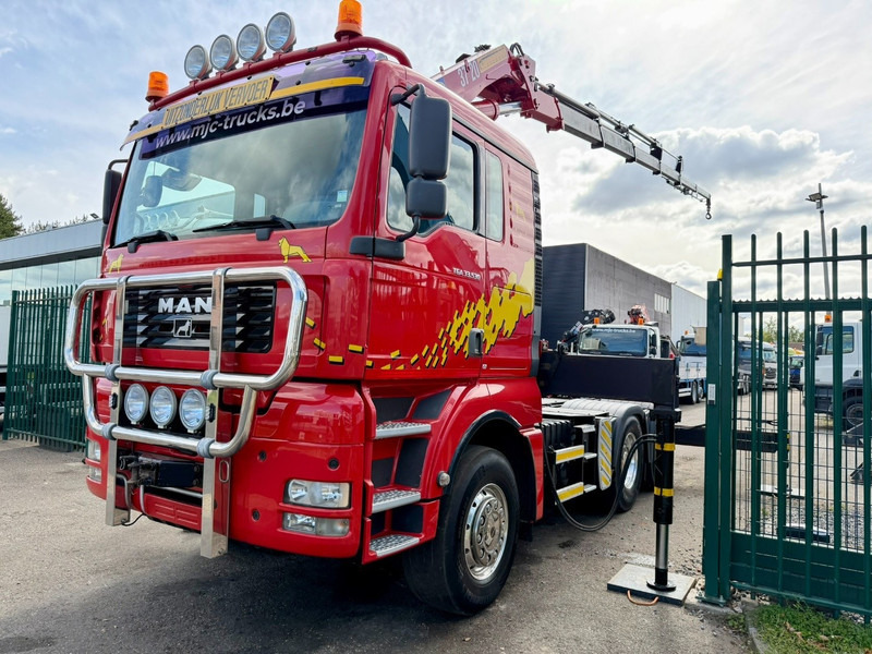 MAN TGA 33.530 6x4 - 90T ZSM + KRAN HMF 3720 K6 (17.3m) - RETARDER - MANUAL ZF - EURO 3 - 590.000km - ALCOA - BIG AXLES HUB REDUCTION - BE TRUCK - TOP CONDITION - Tracteur routier: photos 4 MAN TGA 33.530 6x4 - 90T ZSM + KRAN HMF 3720 K6 (17.3m) - RETARDER - MANUAL ZF - EURO 3 - 590.000km - ALCOA - BIG AXLES HUB REDUCTION - BE TRUCK - TOP CONDITION - Tracteur routier: photos 4