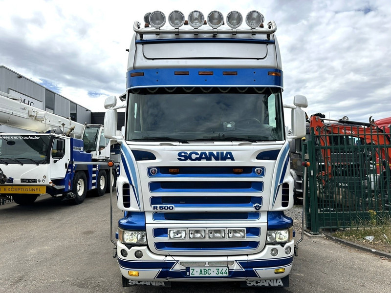Scania R500 8x2 ZSM + KRAN 100Tm! PALFINGER PK100002 G 8x + 1 ME - RETARDER - ALCOA DURA BRIGHT - LIFT + STEERING - 5/6 HYDR F - TÜV 05/2026 - TOP CONDITION - Tracteur routier: photos 3 Scania R500 8x2 ZSM + KRAN 100Tm! PALFINGER PK100002 G 8x + 1 ME - RETARDER - ALCOA DURA BRIGHT - LIFT + STEERING - 5/6 HYDR F - TÜV 05/2026 - TOP CONDITION - Tracteur routier: photos 3