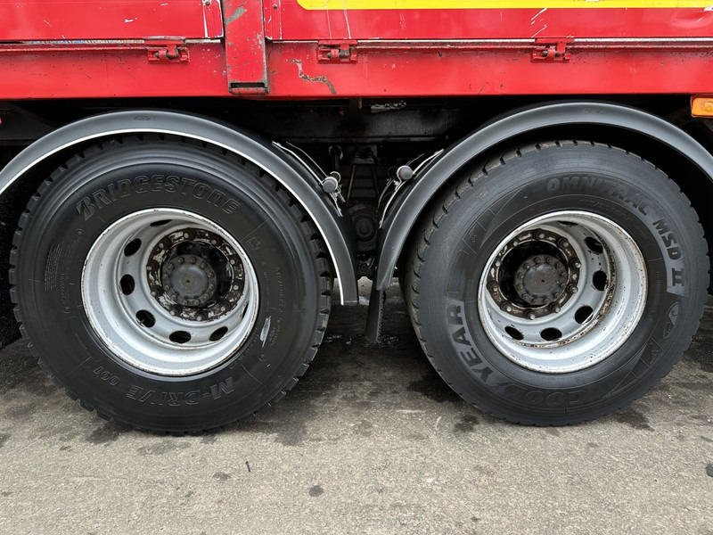 Camion plateau, Camion grue Volvo FH 400 8X4 + HIAB 130 R - STEEL SPRING / BLATT / BALLIESTAS - I SHIFT - BELGIAN TRUCK: photos 7