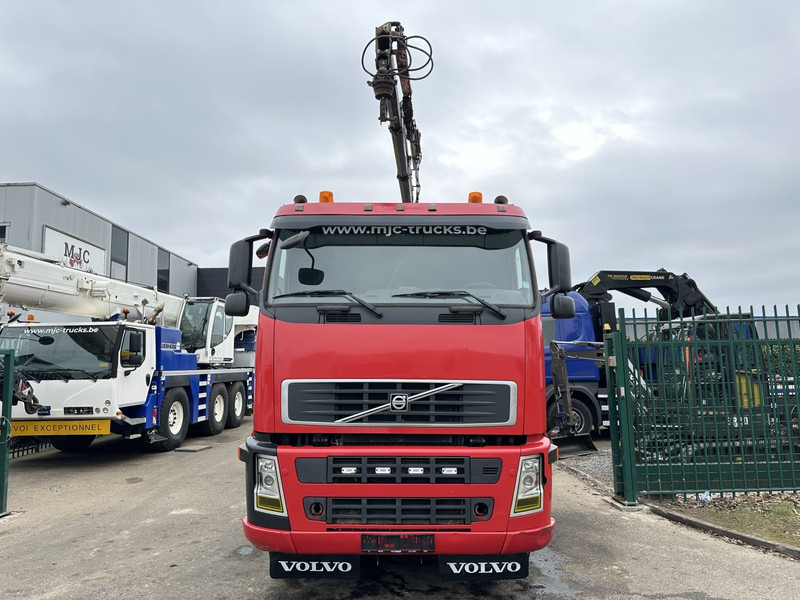 Volvo FH 400 8X4 + HIAB 130 R - STEEL SPRING / BLATT / BALLIESTAS - I SHIFT - BELGIAN TRUCK - Camion plateau, Camion grue: photos 2 Volvo FH 400 8X4 + HIAB 130 R - STEEL SPRING / BLATT / BALLIESTAS - I SHIFT - BELGIAN TRUCK - Camion plateau, Camion grue: photos 2
