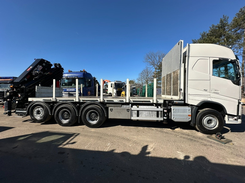 Volvo FH 420 8x4 TRIDEM + KRAAN HIAB 408 E-8 HIPRO + WINCH - 63.000km ONLY - CREWCAB 4 SEATER - PLATFORM 7m - TOP CONDITION - Camion grue: photos 5 Volvo FH 420 8x4 TRIDEM + KRAAN HIAB 408 E-8 HIPRO + WINCH - 63.000km ONLY - CREWCAB 4 SEATER - PLATFORM 7m - TOP CONDITION - Camion grue: photos 5