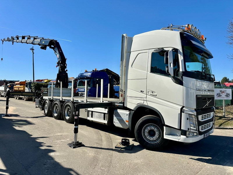 Volvo FH 420 8x4 TRIDEM + KRAAN HIAB 408 E-8 HIPRO + WINCH - 63.000km ONLY - CREWCAB 4 SEATER - PLATFORM 7m - TOP CONDITION - Camion grue: photos 1 Volvo FH 420 8x4 TRIDEM + KRAAN HIAB 408 E-8 HIPRO + WINCH - 63.000km ONLY - CREWCAB 4 SEATER - PLATFORM 7m - TOP CONDITION - Camion grue: photos 1
