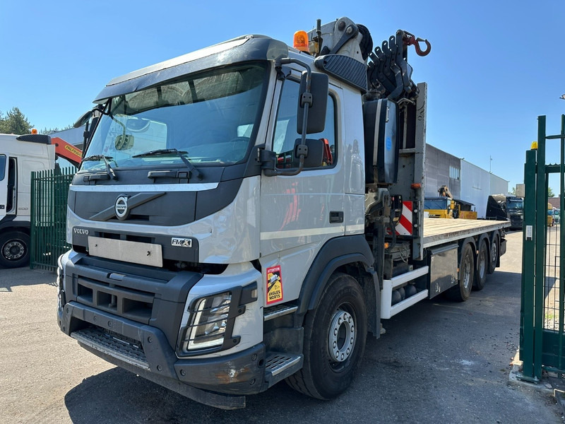 Volvo FMX 330 8x4 TRIDEM + CRANE EFFER 265 / 6S - PLATFORM 7m50 - EURO 6 - RADIO - *473.000km* - TÜV 05/2026 - BE TRUCK - Camion grue: photos 3 Volvo FMX 330 8x4 TRIDEM + CRANE EFFER 265 / 6S - PLATFORM 7m50 - EURO 6 - RADIO - *473.000km* - TÜV 05/2026 - BE TRUCK - Camion grue: photos 3